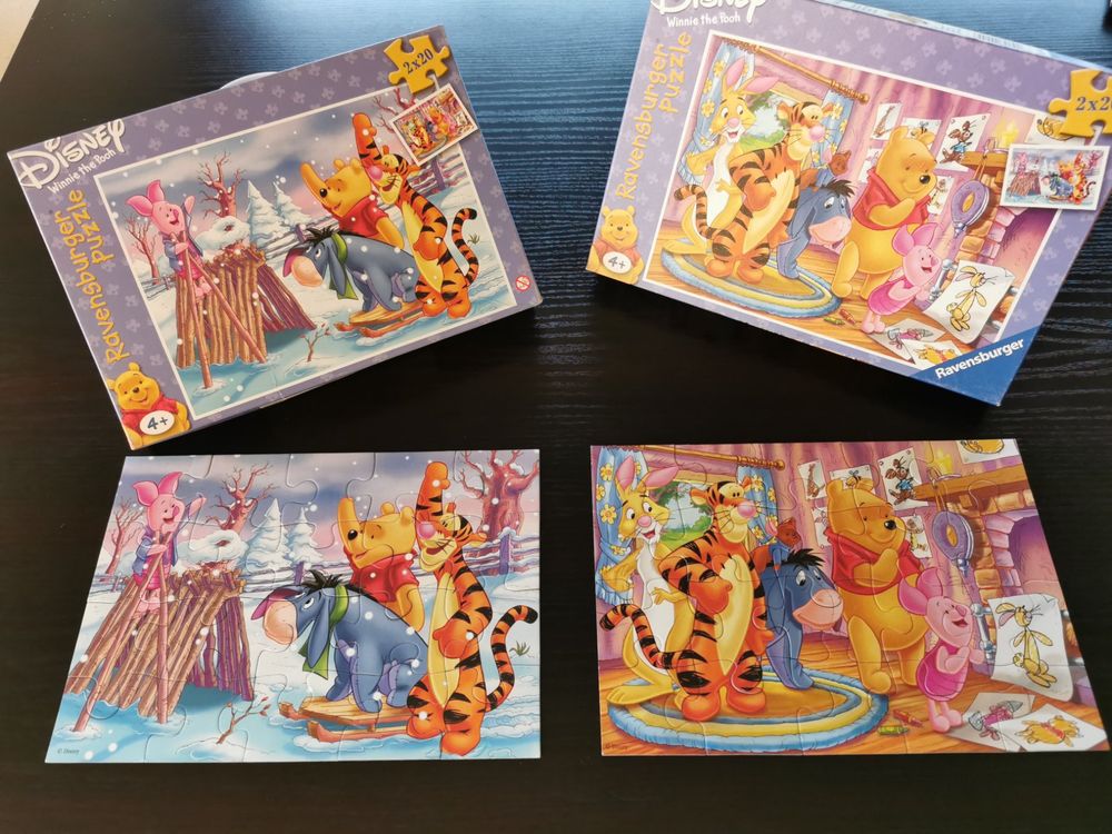 Ravensburger Puzzleball 24 Pezzi - Winnie The Pooh - Gioco 3D Per Bambini - 3
