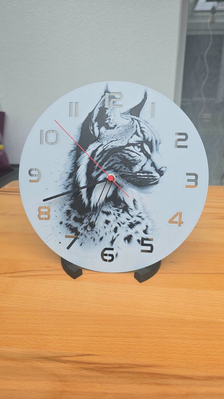 Orologi da terra & Orologi da parete: Luchs Wanduhr Tischuhr – Nuovo (secondo la descrizione) da Winznau venduto da johny_wayne 3