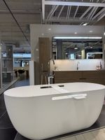 Lotus Freistehende Badewanne, Weiss Matt ,Listenpreis 5024.-