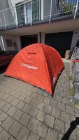 Gigathlon Sherpa Orange Tent Camping Gear Used Condition