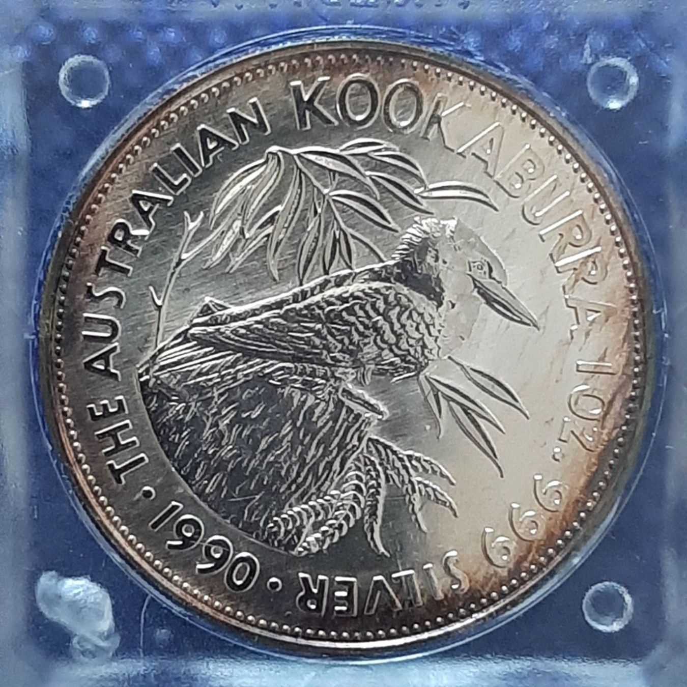 Tutti le monete: 1 oz Silver Australian Kookaburra 1990 – Nuovo e nell'imballaggio originale da Carouge GE venduto da cecob0909 1