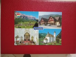 Muotathal Schwyz mehrbildrig mit Wappen Schriftzug 1997