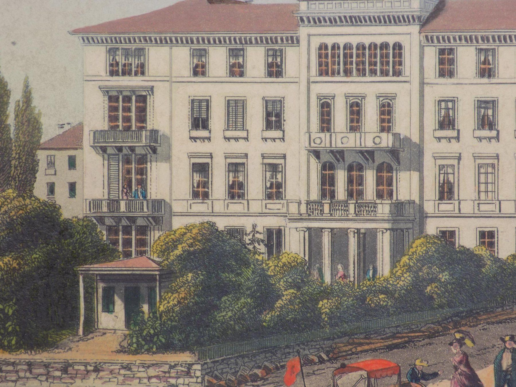 Incisioni: Hotel Baur am See Zürich – Usato da Risch venduto da Rischli15 9