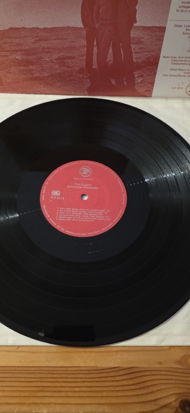 Dischi in vinile: Trio Eugster-Schweizer Volkslieder G,,G – Usato da Yvonand venduto da RF-VINYL 1