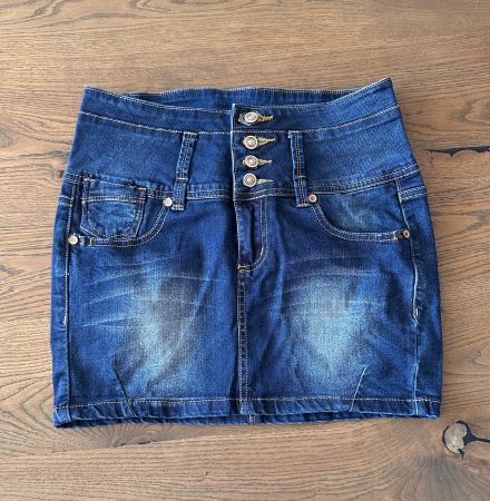 NEU 🩷 Gr S 36/38 Stretch Jeans Jupe Rock