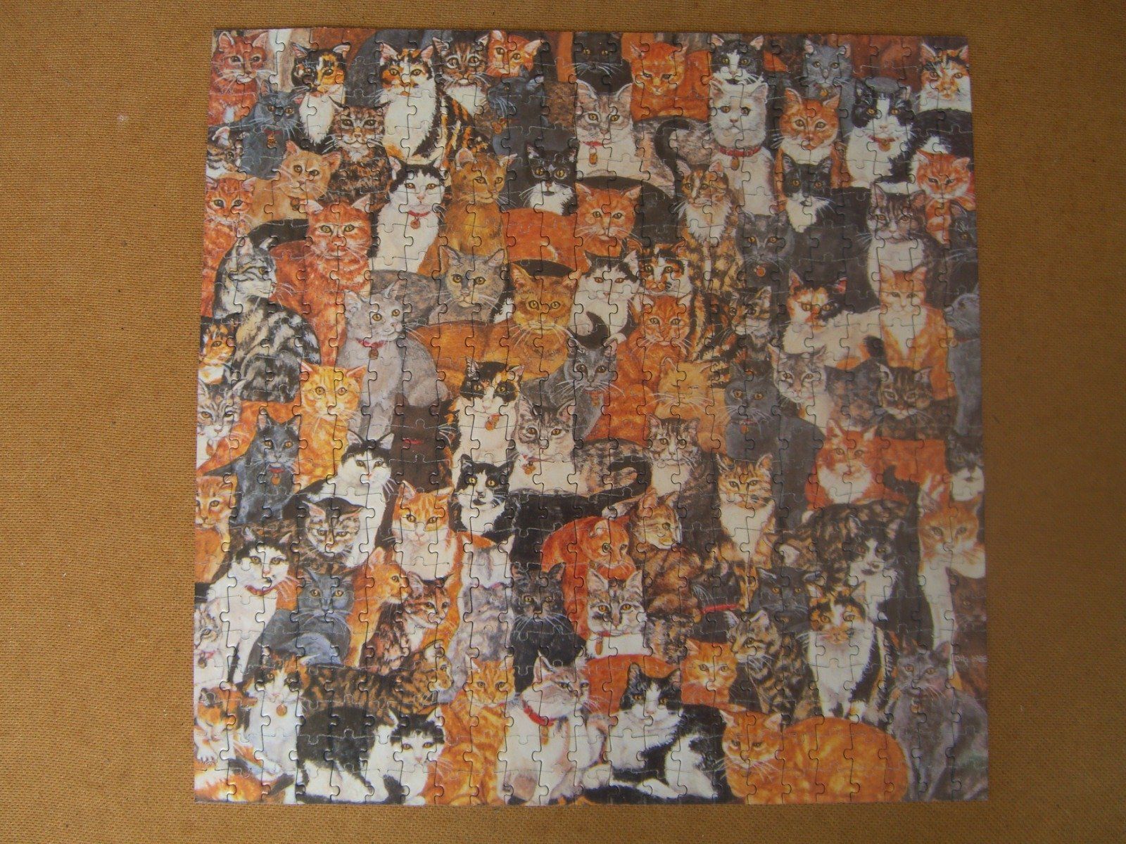 Puzzles: "Das schwierigste Puzzle der Welt",doppelseitig, Katzenmotiv – Gebraucht aus Winterthur von Gaia
