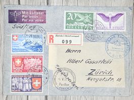 CL13 Enveloppe + Timbre Suisse 1939