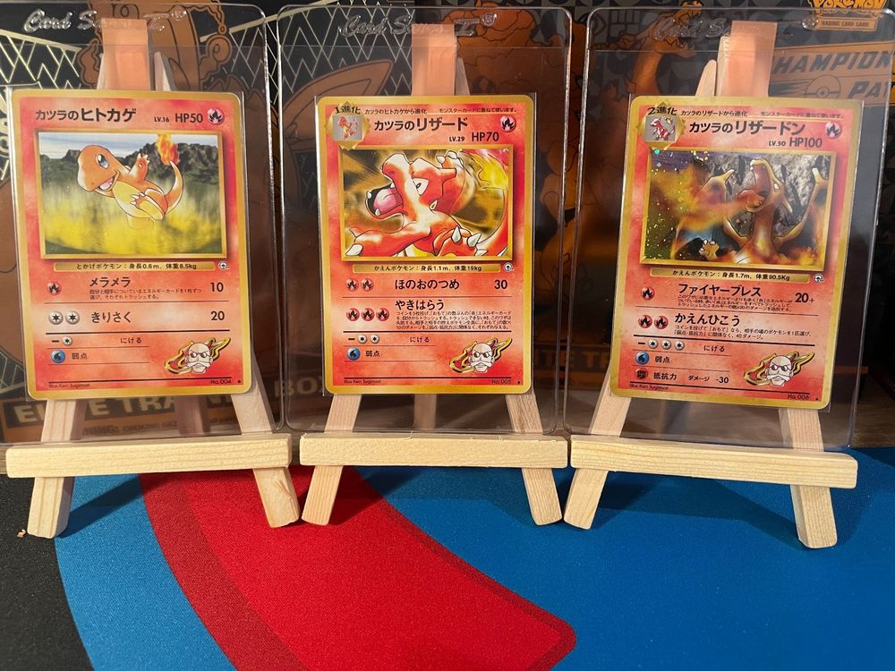 Blains Charizard Trio 1998 Gym Challange Gebraucht In Amriswil Für