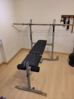 Kettler Hantelbank mit viel zubehör und 40kg Gewicht 