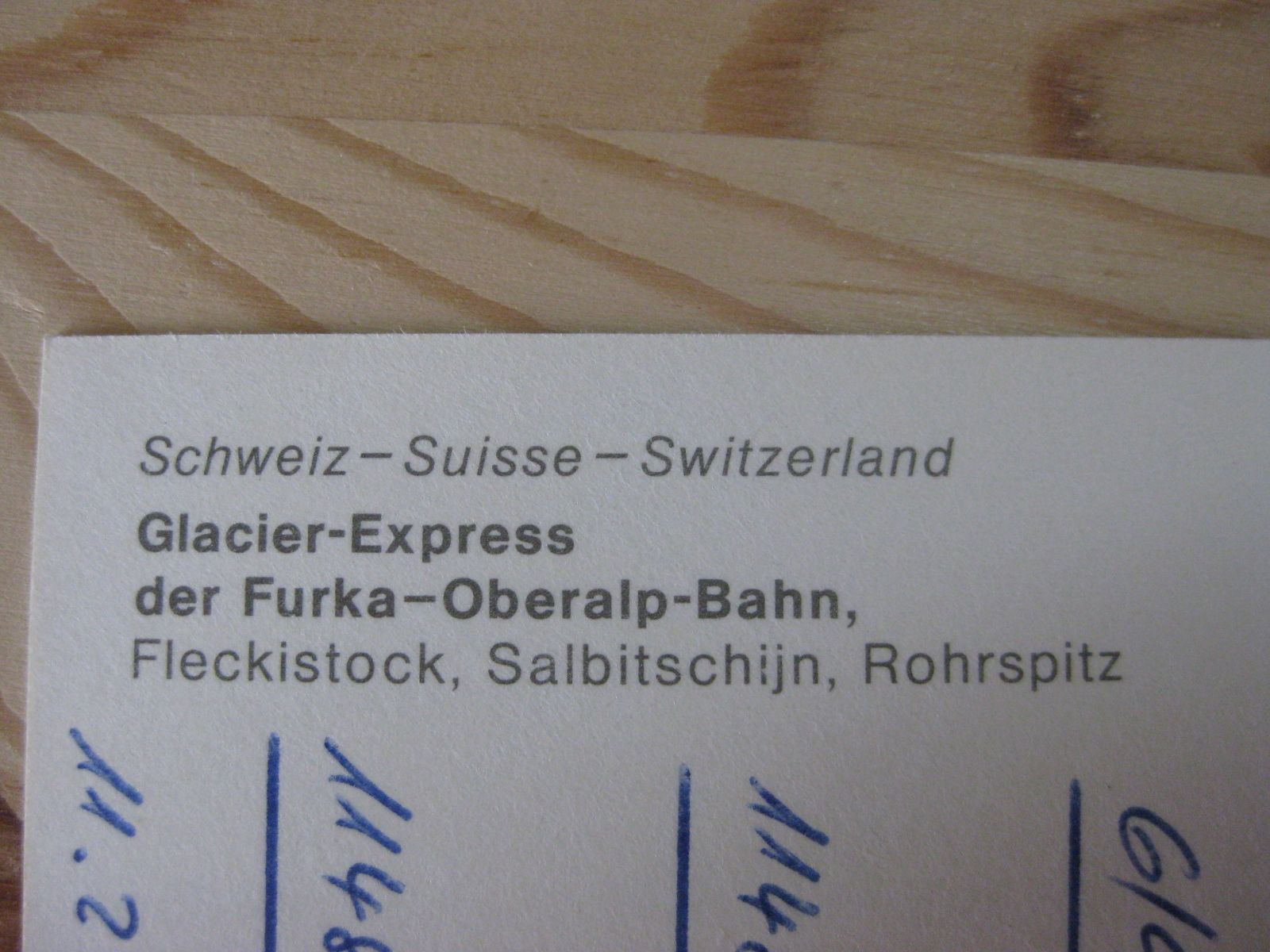 Cartoline postali: AK Oberalp mit Zug – Usato da Malters venduto da Marosko 2