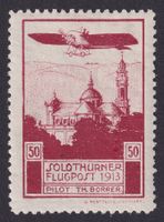 Flug-Vorläufer XI Solothurn ungebraucht *
