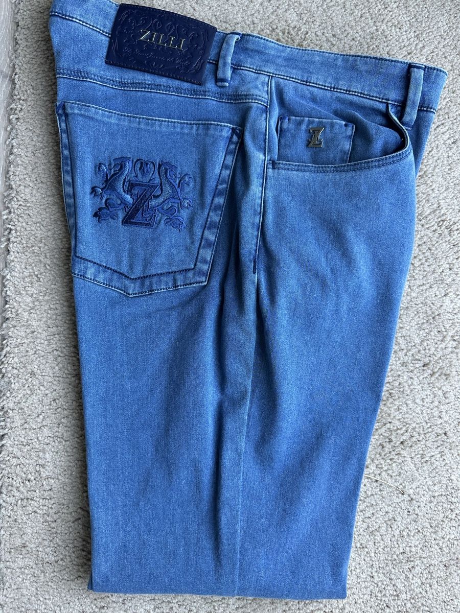 Jeans: ZILLI Herren Jeans Grösse 46/I, hellblau, neuwertig – Nuovo (secondo la descrizione) da Küsnacht ZH venduto da Nano_zh
