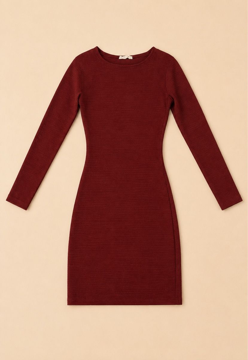 Mango Vestiti: ROBE MOULANTE BORDEAUX MANGO – Nuovo (secondo la descrizione) da Lausanne venduto da KeNaChic 1
