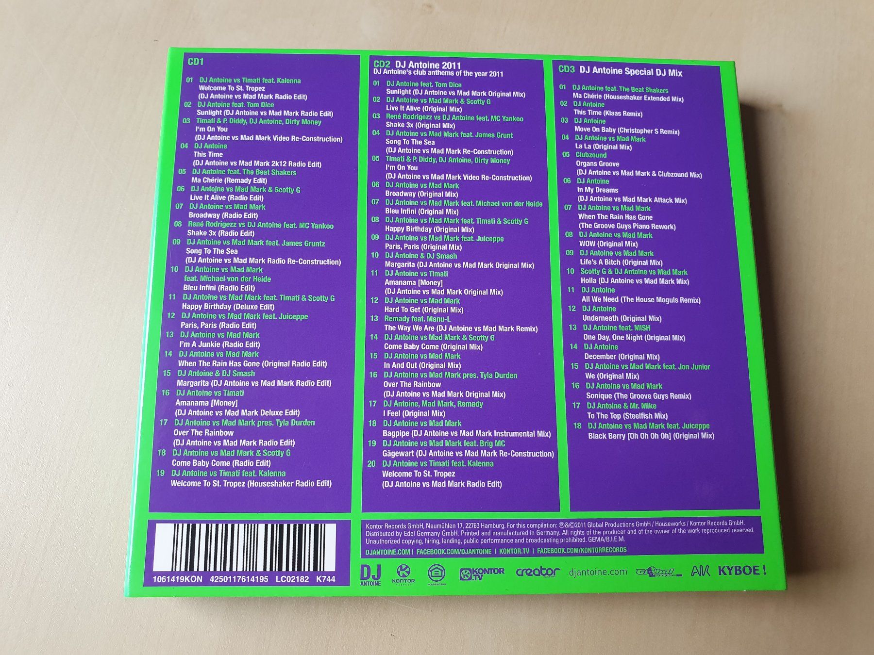 CDs: Welcome to DJ Antoine – Gebraucht aus Stansstad von collectorsshop 1