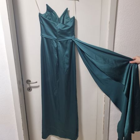 Abendkleid, Grün, Grösse 38 neuwertig