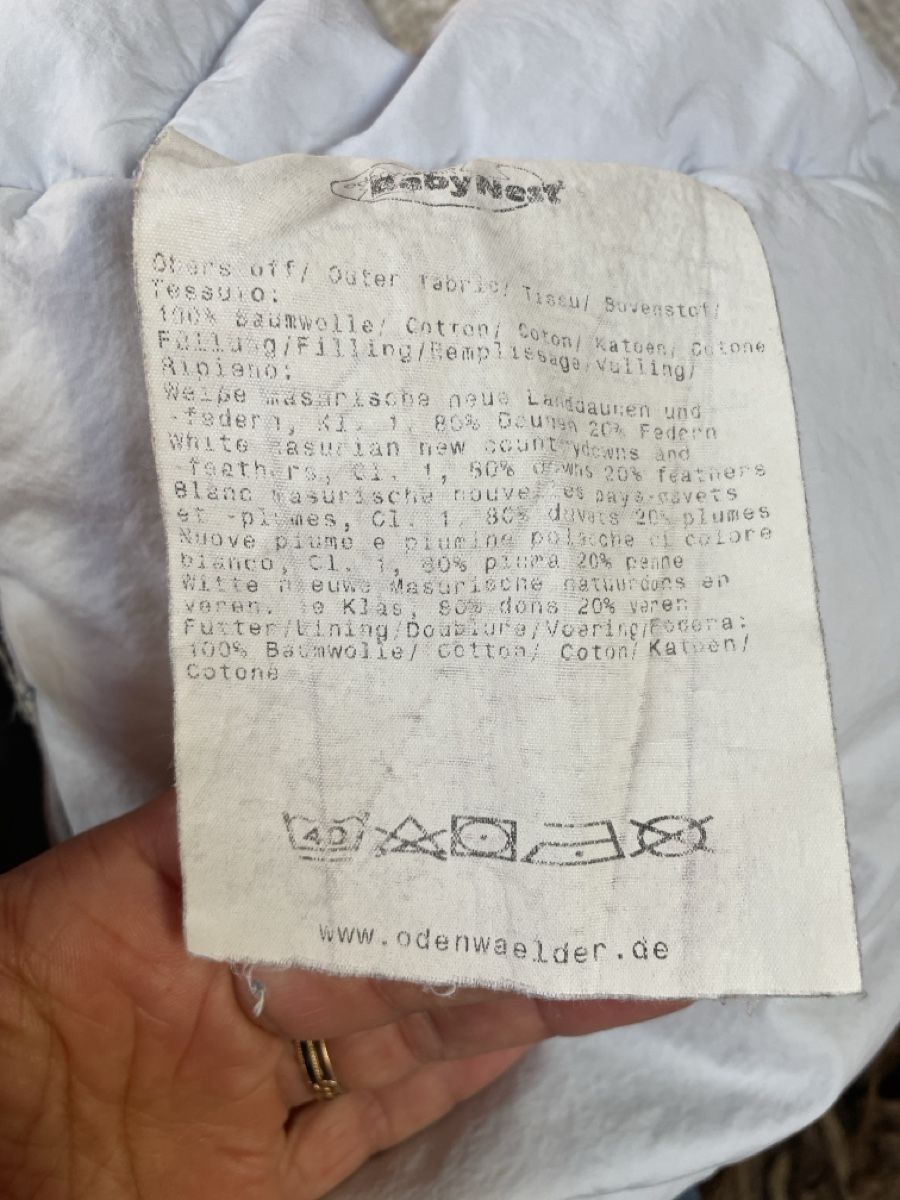Odenwälder Schlafsäcke: Odenwälder babynest – Gebraucht aus Trub von Himbeergeist_5 1
