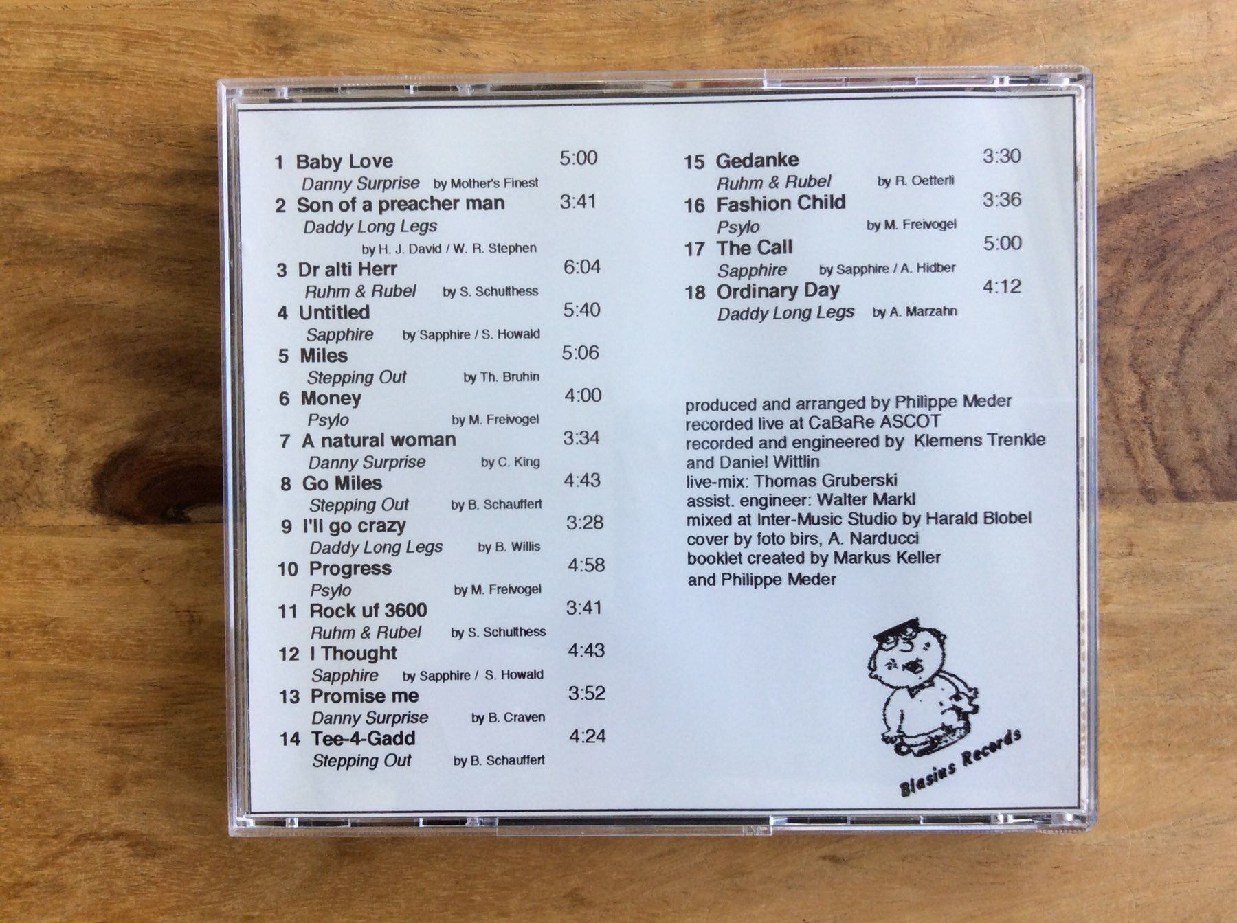 CD: CD Ascot - Live 94 (NM) – Usato da Horgen venduto da flyingpenguin2000 2