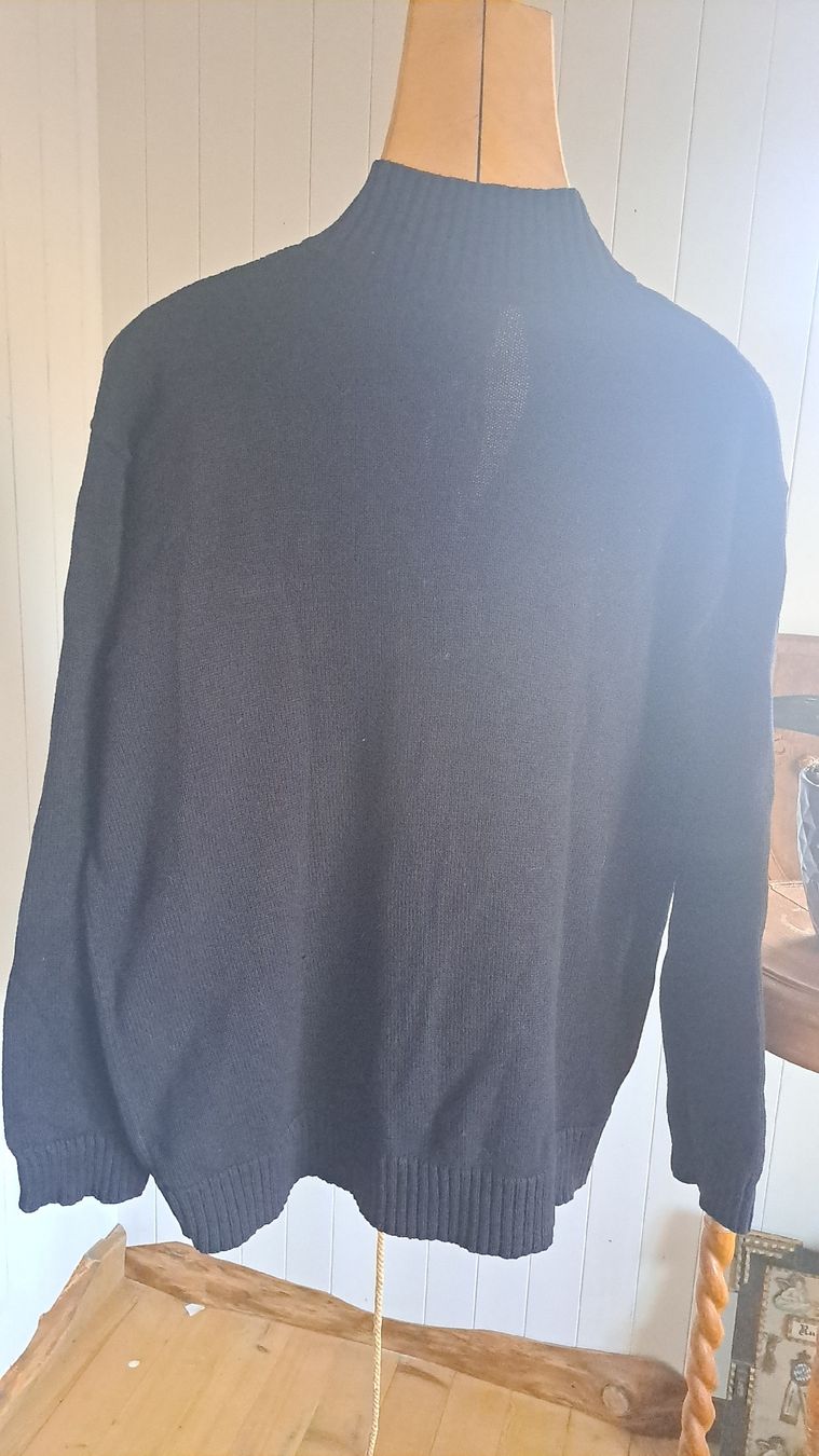 Ralph Lauren Pullover & Sweatshirts: RALPH LAUREN unisex ¼Zip Troyer Pullover Strickpullover L XL – Gebraucht aus Mollis von Fauchi99 6