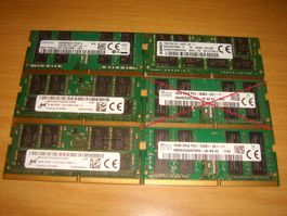 1 Stück 16gb ddr4 2400 RAM für Laptop.