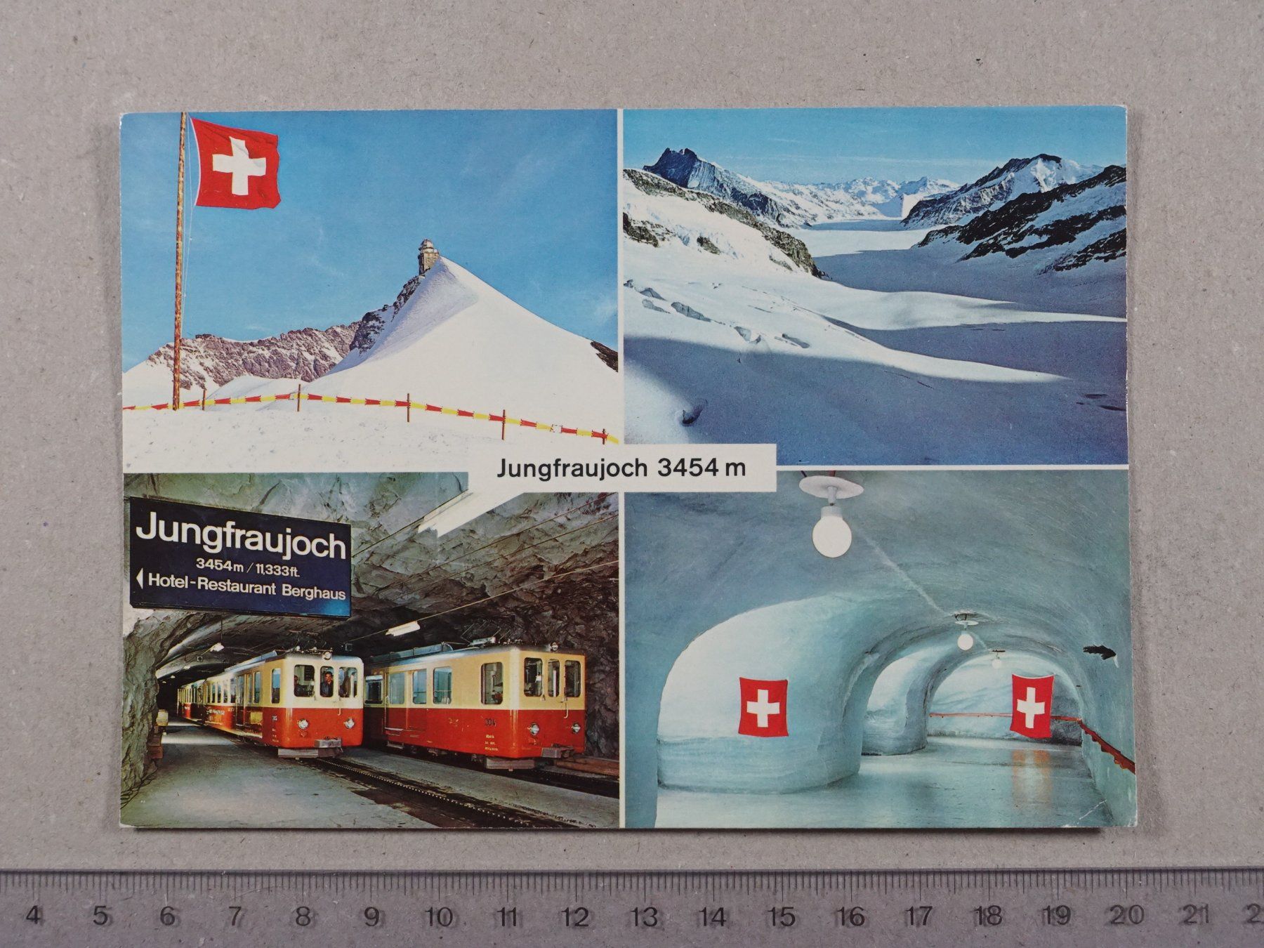 Cartes postales: Jungfraujoch, 1983 – D'occasion à Lenzburg par fh1