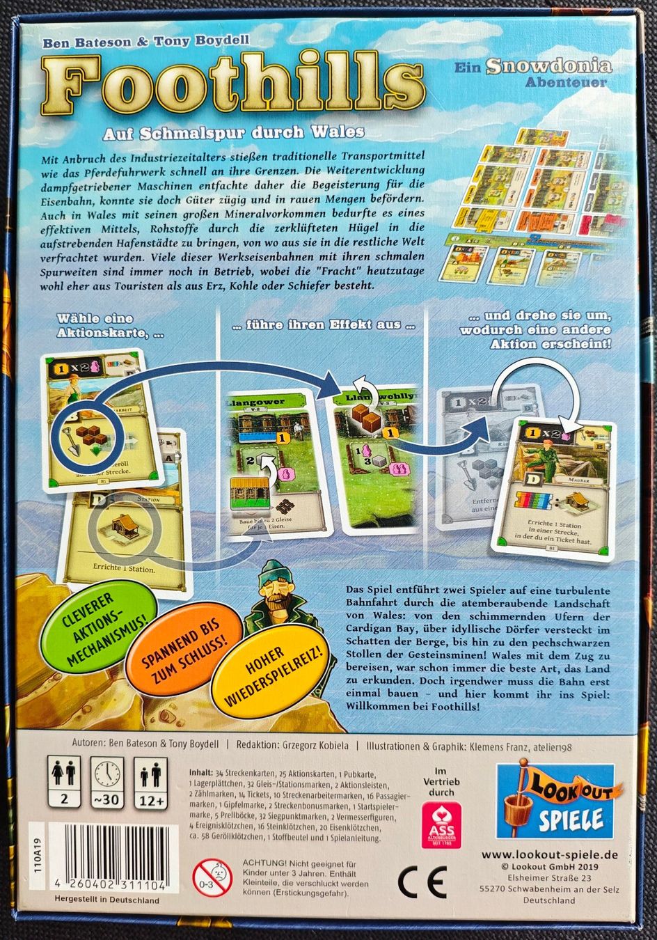 Giochi: Foothills Brettspiel Boardgame – Usato da Biel/Bienne venduto da DomiMooser 1