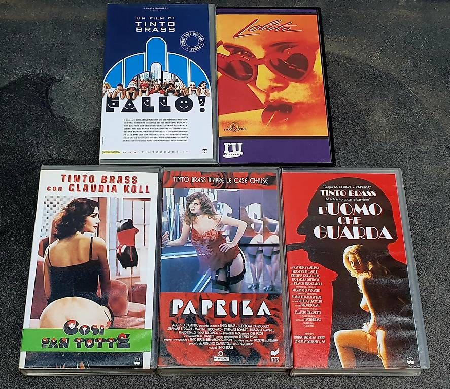 Tutti i VHS: 5 VHS Tinto Brass – Usato da Canobbio venduto da Pablo77 1