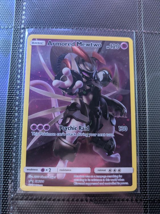 Armored Mewtwo Sun + Moon Promo SM228 Black Star (Neu (gemäss ...