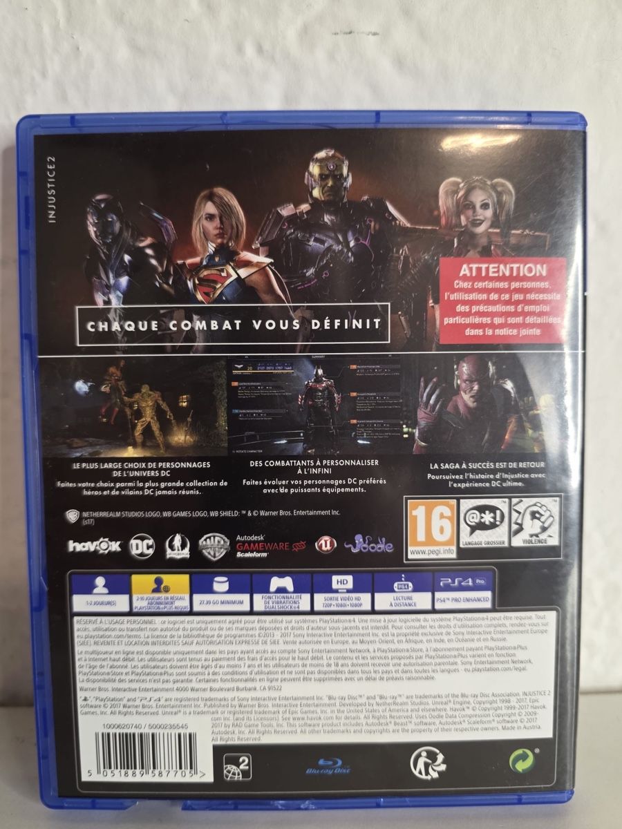 Sony Jeux: PS4/PS5 Game Injustice 2 – D'occasion à Ehrendingen par bubulence 1