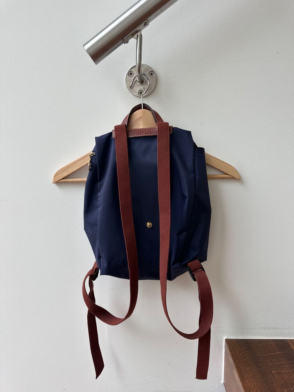 Longchamp Rucksäcke: Rucksack Longchamp blau – Gebraucht aus Niederuzwil von lara_123 3