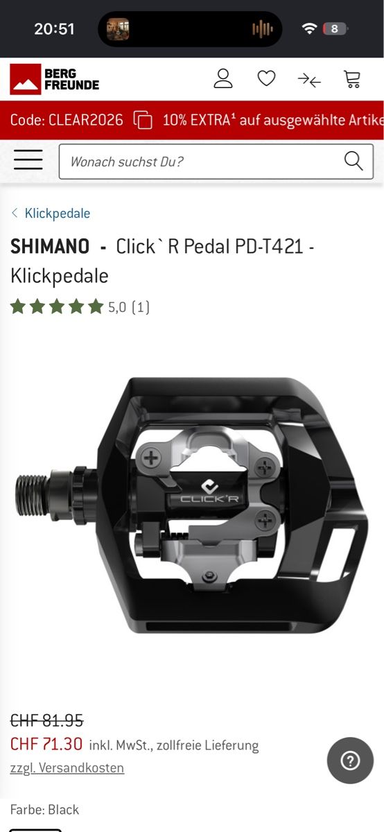 Shimano Pièces détachées: Shimano Pedale – D'occasion à Scuol par 420Biking 3