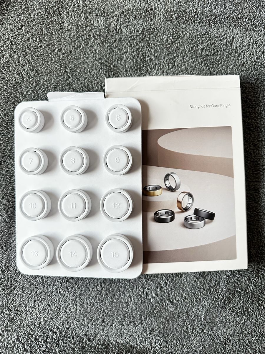 Oura Bagues: Oura Ring 4 Sizing Kit neuwertig  – Neuf (Voir description) à Gamprin-Bendern par danii.mue