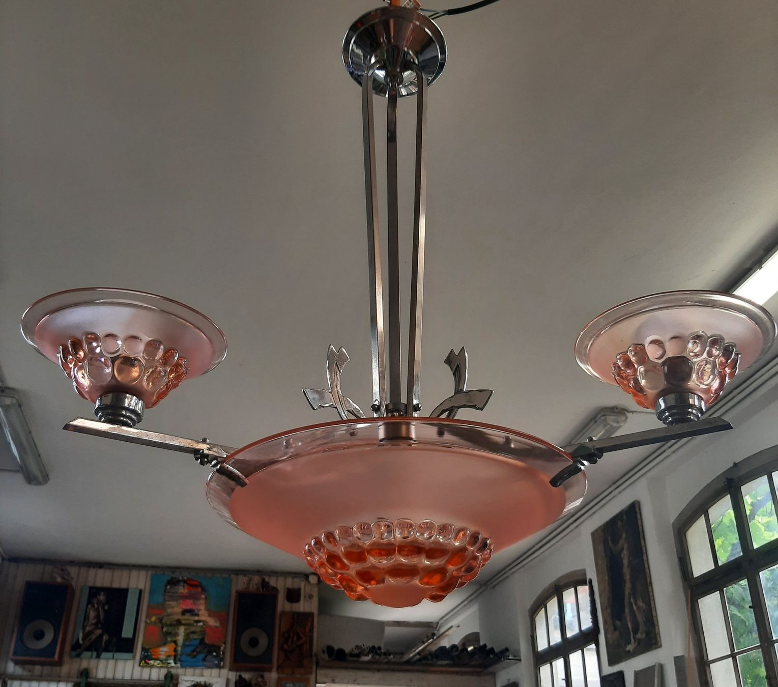Kronleuchter & Deckenlampen: Antike Art Deco Deckenlampe – Gebraucht aus Arbon von torso444 1
