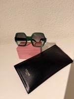 Lunettes de soleil Céline vertes, État impeccable, Été 54