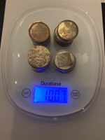 1 kg Silbermünzen 900/1000