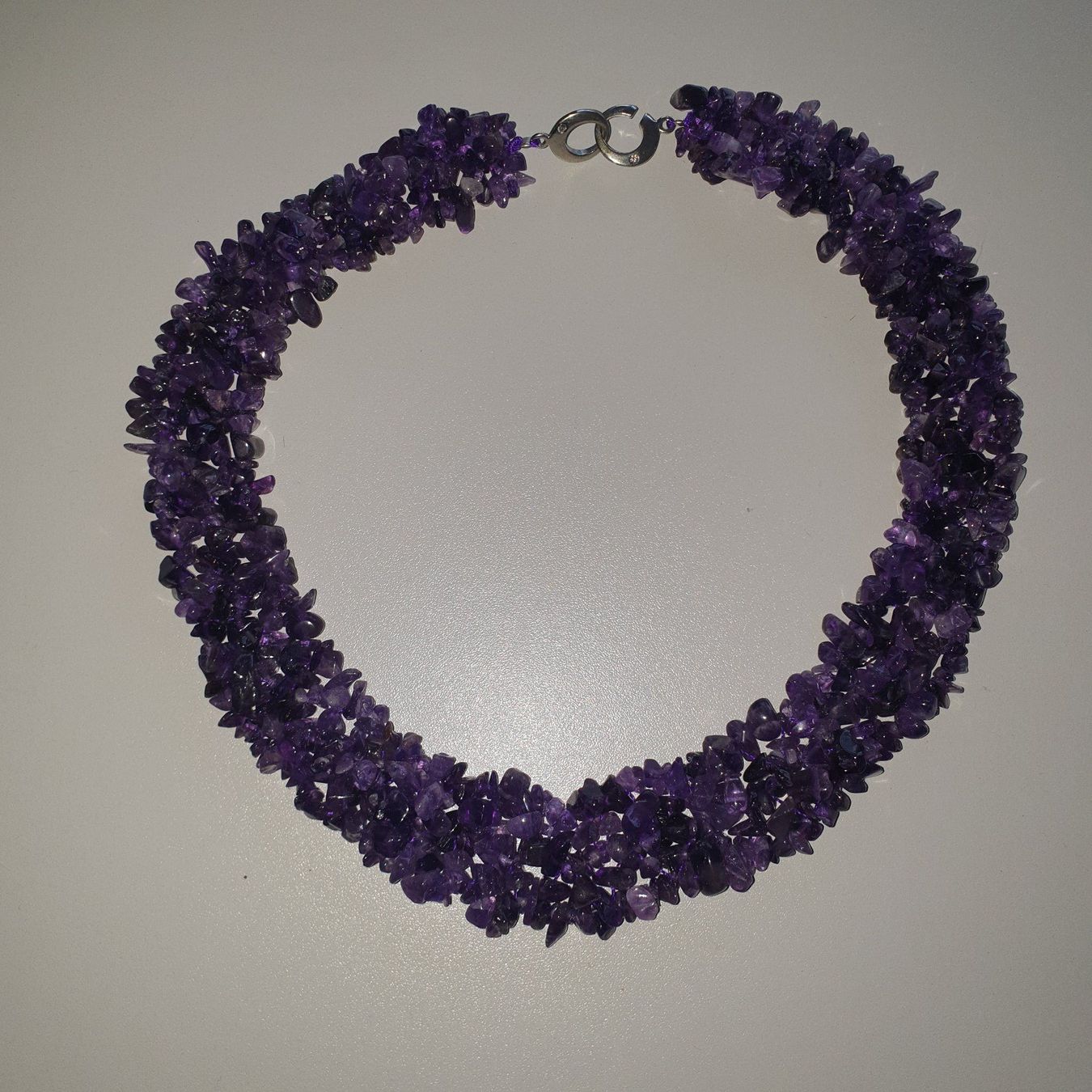 Ketten: Collier mit edlen Amethysten (keine "billig-Steine") – Gebraucht aus Aefligen von Akoni 4