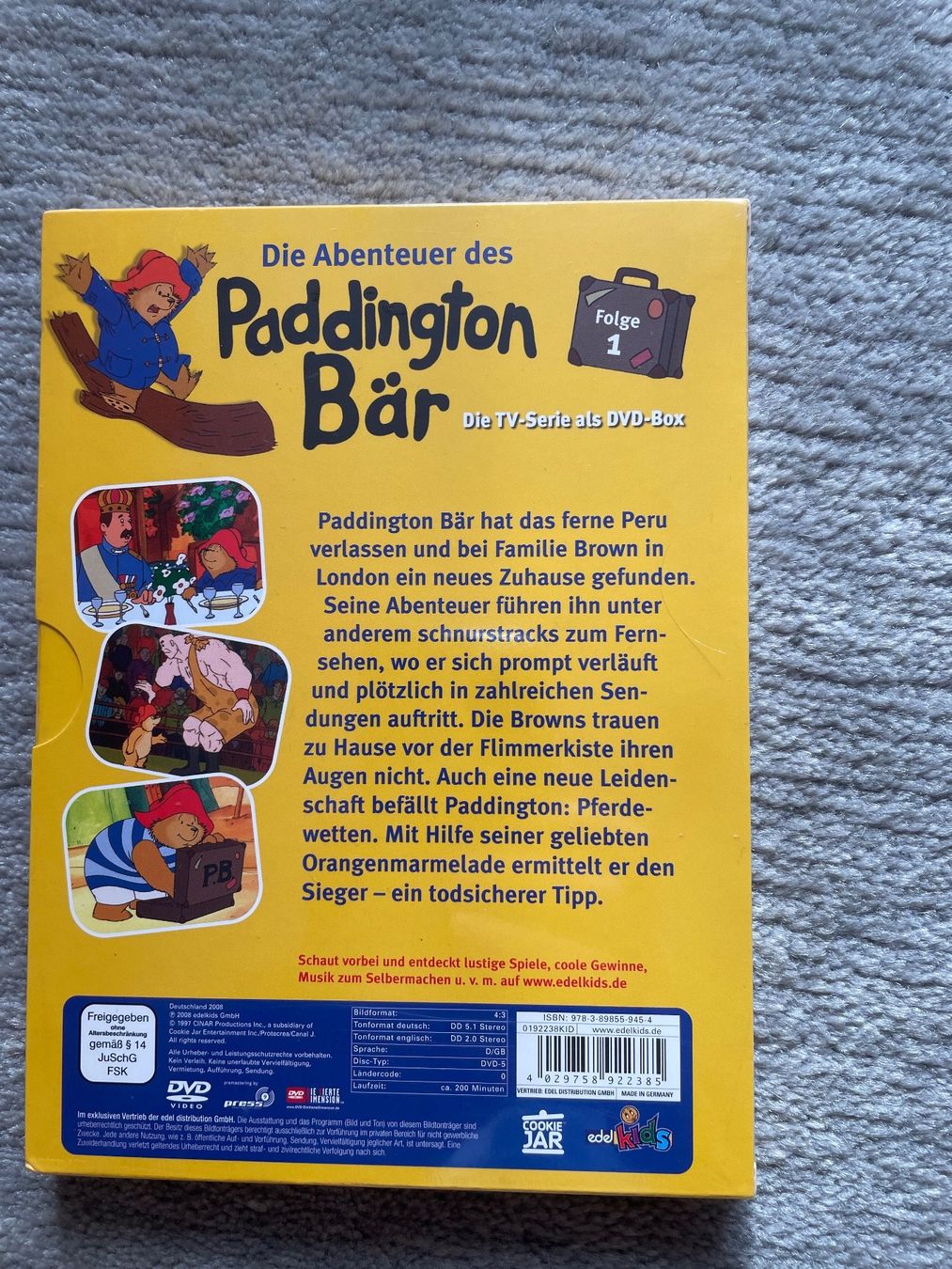 Alle DVDs: DVD Paddington Bär – Neu und originalverpackt aus Eschlikon von Mohrle1 1