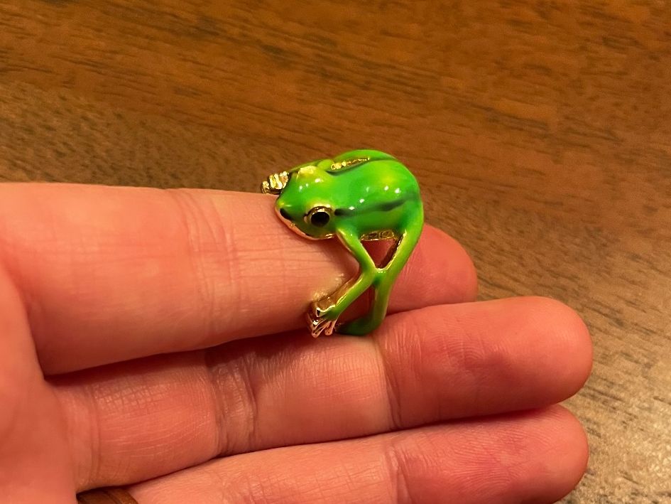 Anelli: Frosch Ring ( verstellbar/ one Size) – Nuovo e nell'imballaggio originale da Gams venduto da Mariawicca 8