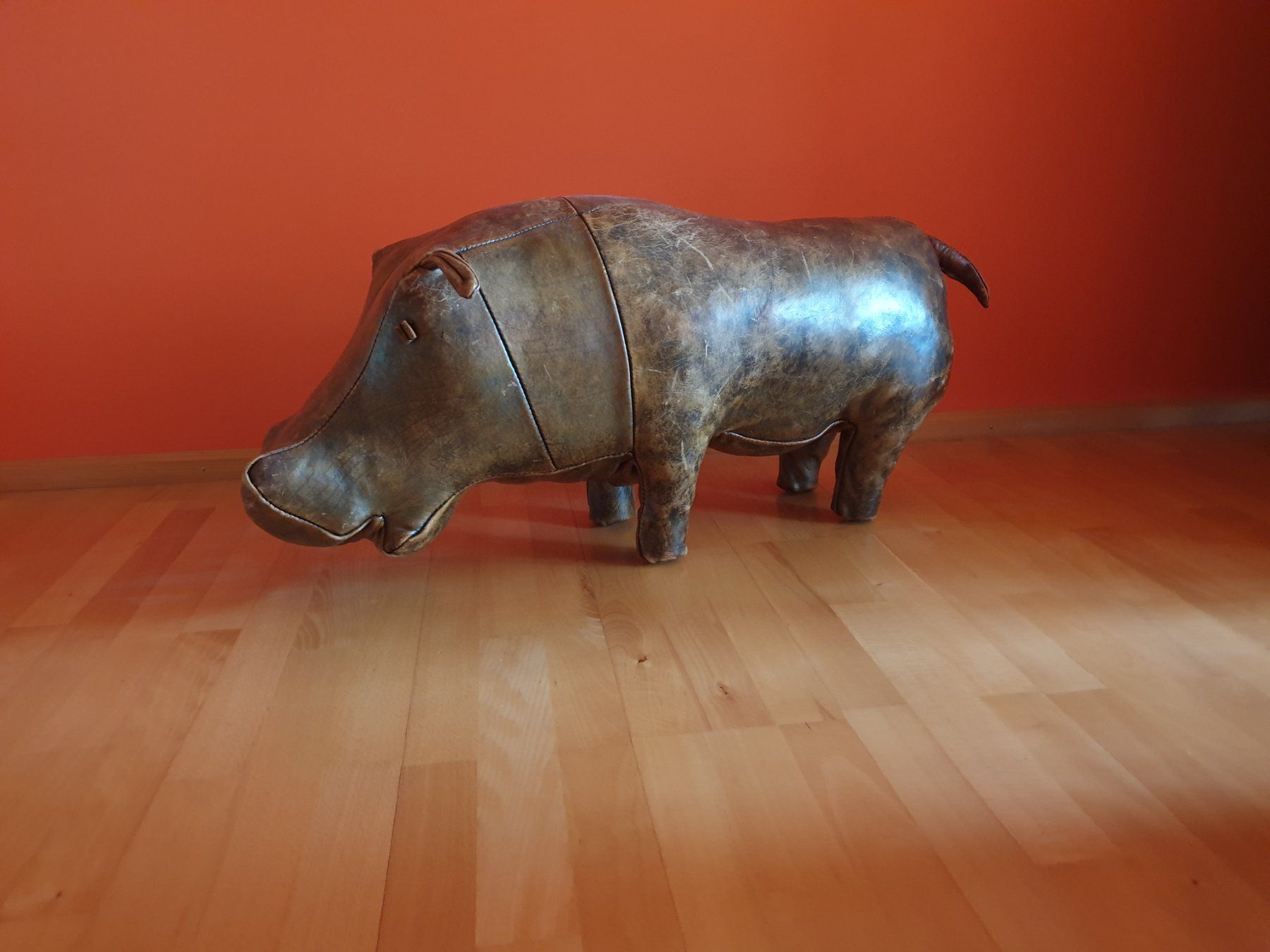Skulpturen & Statuen: Seltenes Hippo von Dimitri Omersa – Gebraucht aus rebstein von spacy73