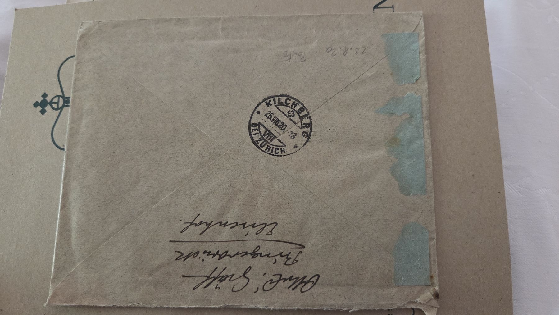 Alle Briefmarken: 1920 Brief  Deutsches Reich – Gebraucht aus Arni AG von Moth68 1
