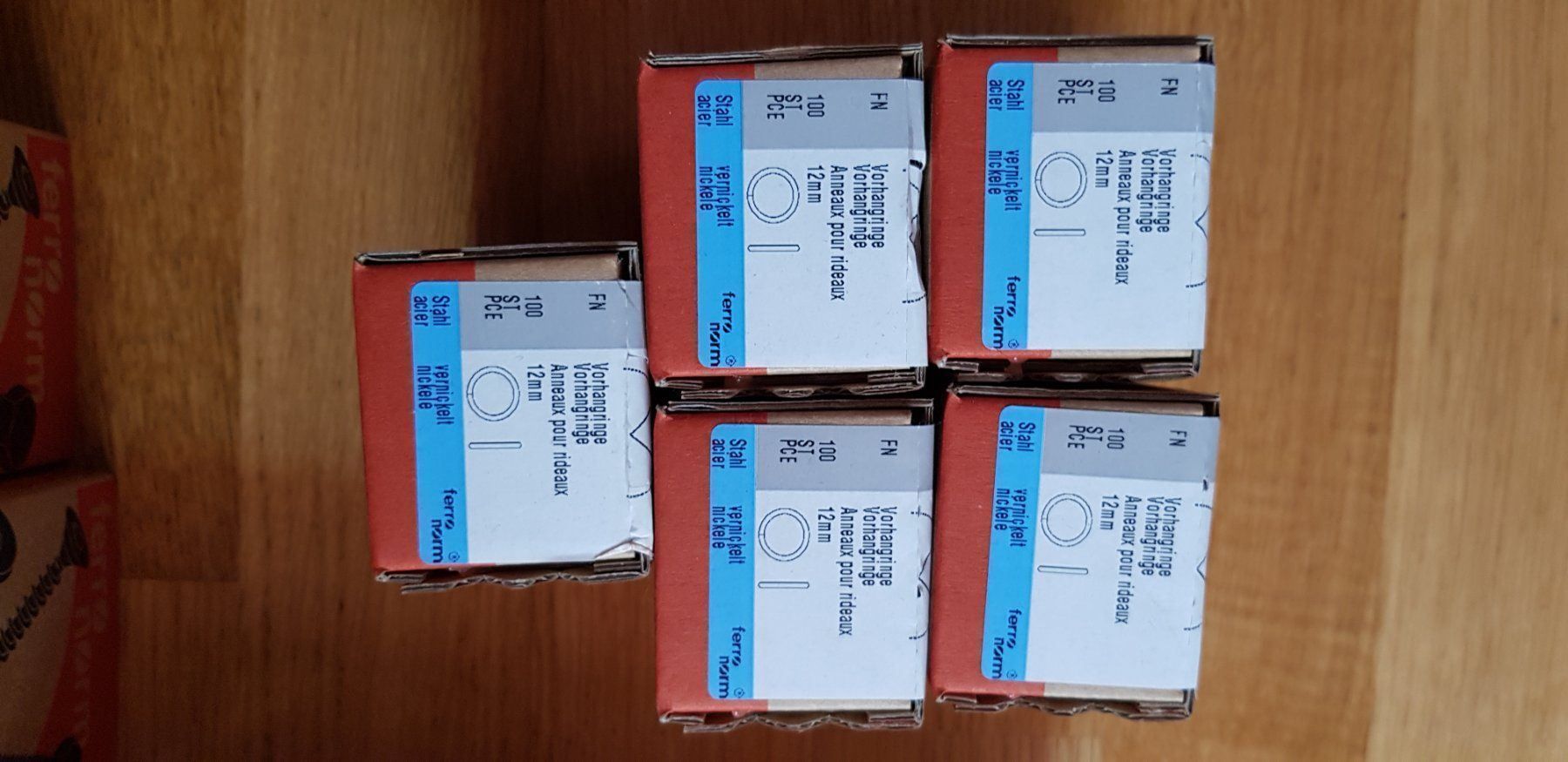 Ferramenta: Vorhangringe 12mm 500stk – Nuovo e nell'imballaggio originale da Morens FR venduto da Kiscica 2