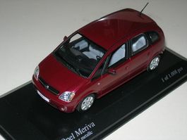Opel Meriva 2003 rot * Minichamps 1:43