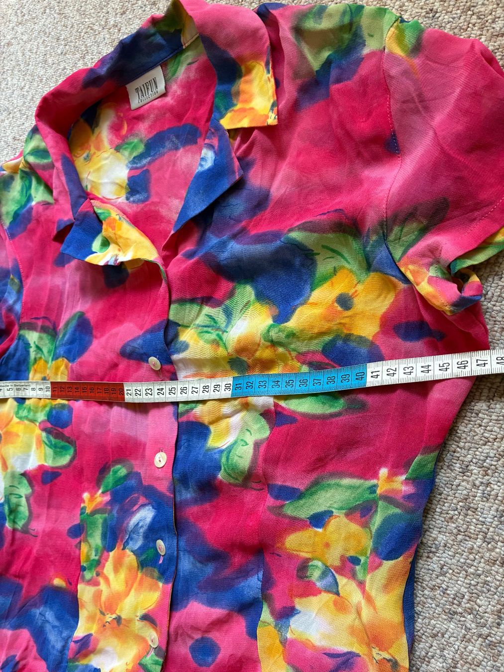 Taifun Chemisiers: Bunte sommerliche Bluse, Gr. 36/S – D'occasion à Bättwil par tre_tj9g 3