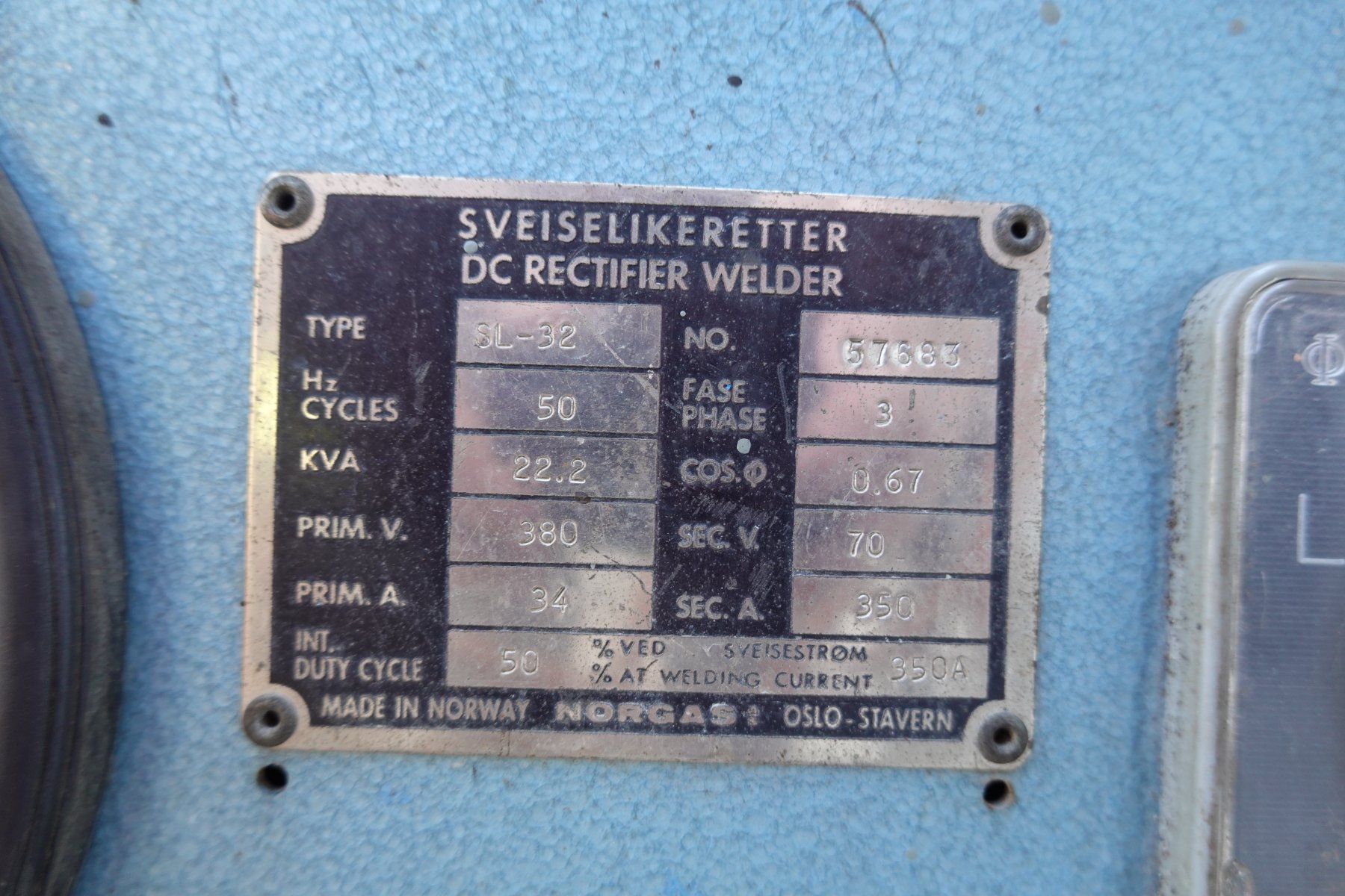 Löten & Schweissen: Schweissgerät Norgas 350 A  DC – Gebraucht aus Brunnen von the-swissman 5
