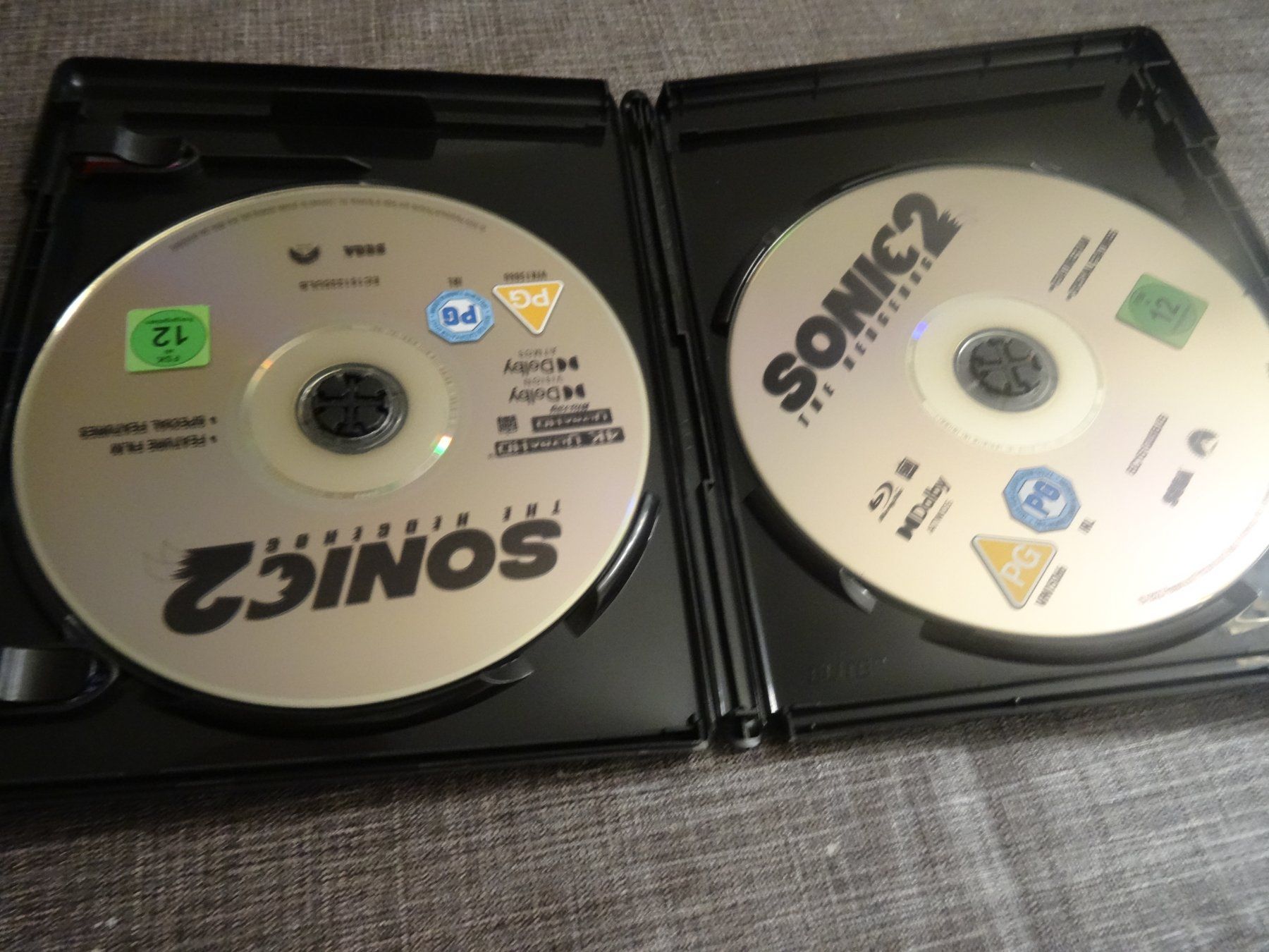 Alle DVDs: Sonic the Hedgehog 2 4K Ultra HD UHD + Blu-Ray – Gebraucht aus Olten von Disc-Verkauf 1