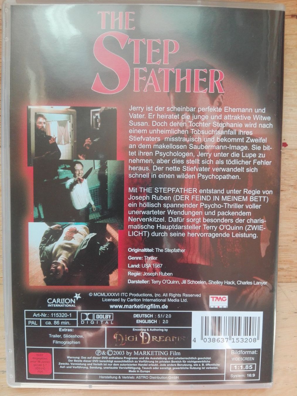 Tutti i DVDs: Stepfather - Die Trilogie  (Complete Edition Box Set) 3-DVDs – Usato da St.Gallen venduto da elk2022 4