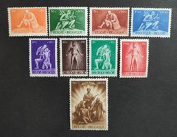 Belgien 1945, Satz ungestempelt