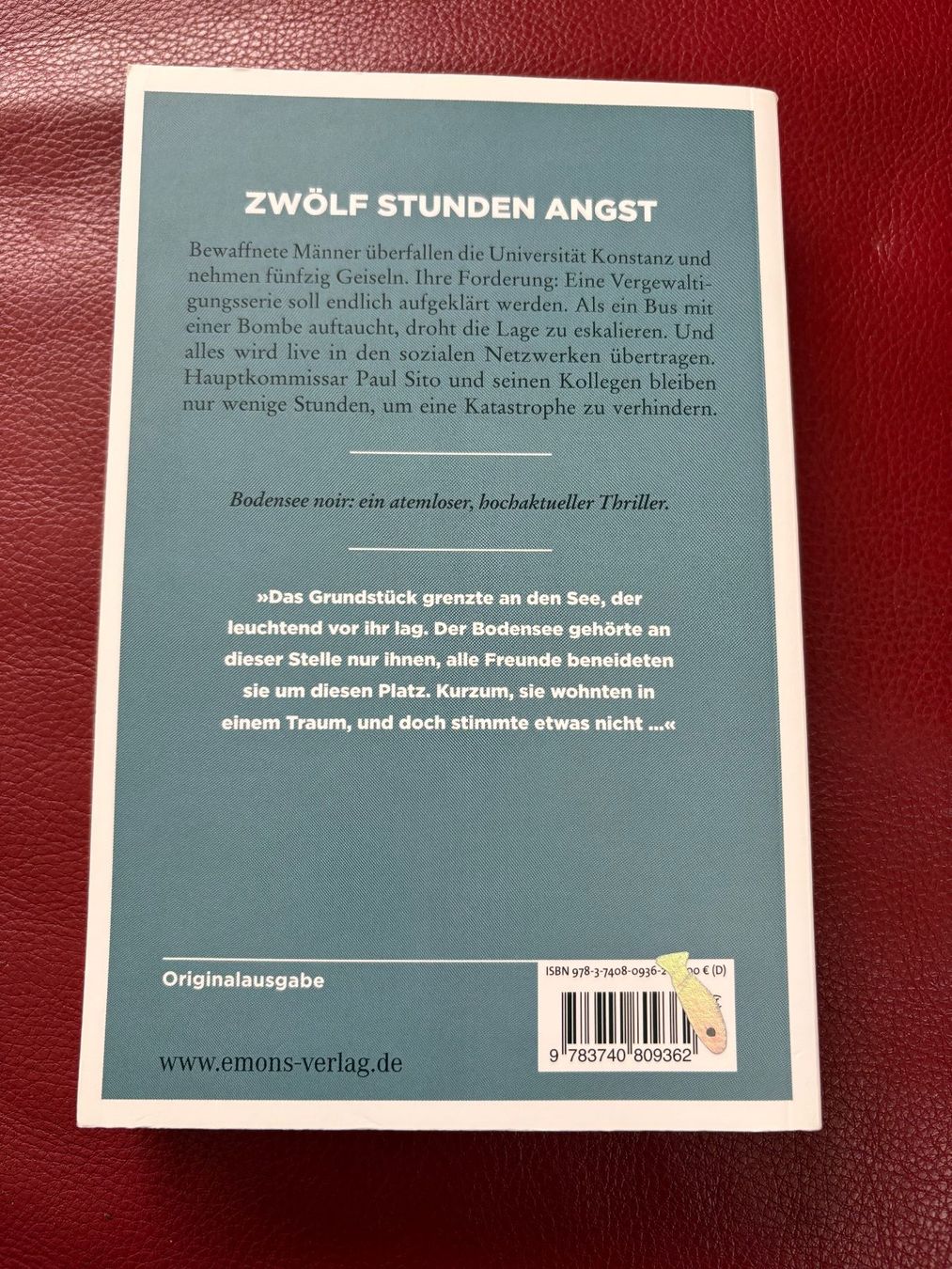Libri: 8 Schweizer Krimis (Bodensee) – Usato da Oberweningen venduto da Gerini 9
