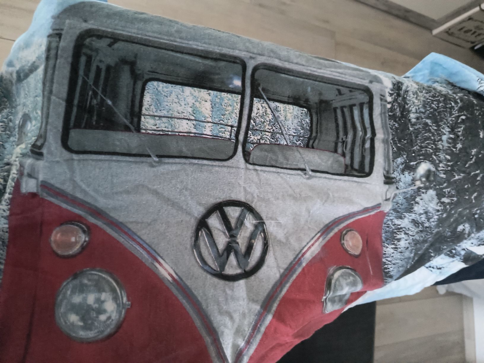Bettwäsche: VW Bulli Kissenbezug – Gebraucht aus Schöfflisdorf von kin_2dp9