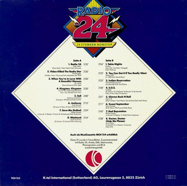Dischi in vinile: Radio 24 Album Compilation – Nuovo (secondo la descrizione) da Hellikon venduto da Jogi73 1