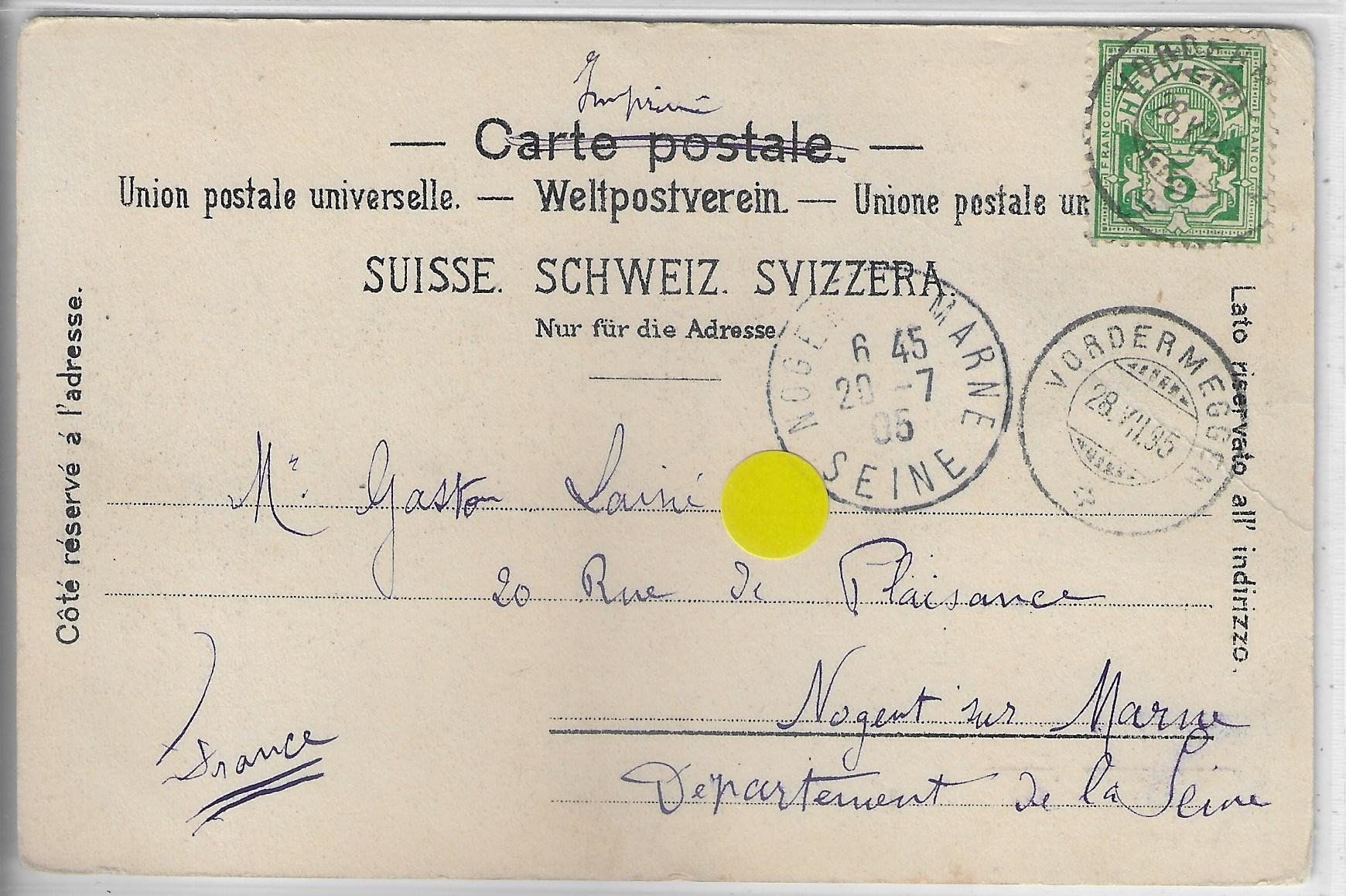 Cartes postales: Gruss vom Rigi – D'occasion à Ettingen par Kartenplanet 1
